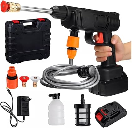 🌊 Hidrolavadora Turbo Wash 48V™ – Potência que Revoluciona a Limpeza! ¡Transforma la forma en que limpias
