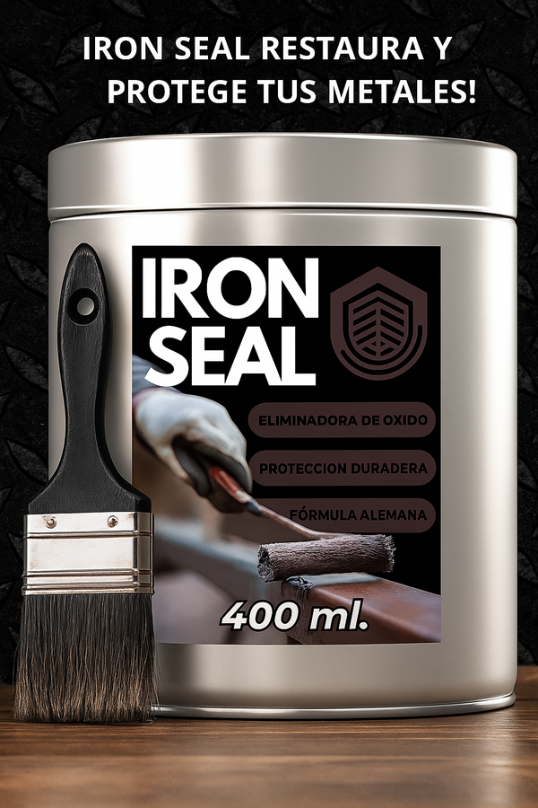 COMPRA Y LLÉVATE 2 - CON IRON SEAL ADIÓS ÓXIDO TECNOLOGIA ALEMANA A TU ALCANCE!